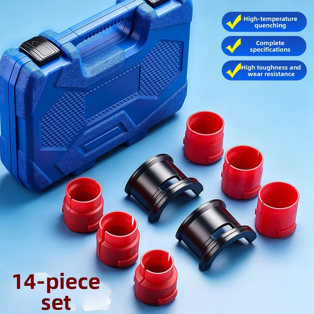 

14PCS Non Removable Waterproof 35-50mm Motorcycle Oil Seal Installation Tool For Fork Seal Replacement Tools