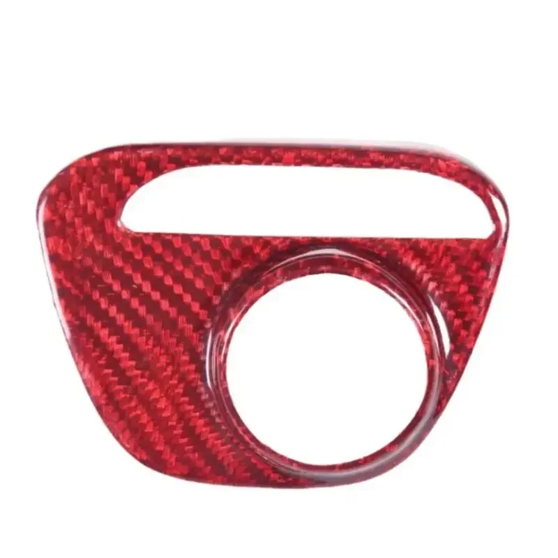 For Ferrari 458 Real Dry Carbon Fiber Inner VDA Push Button Switch Cover Trim Fit Modification 11-2016 Accessories Italia Spider