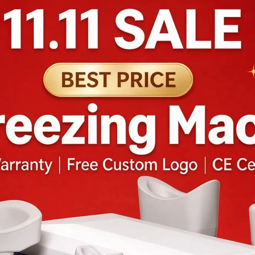4 Handles 360° Cryolipolysis Body Slimming Machine 6 Cartridges Fat Freezing Cellulite Removal Non Invasive Salon