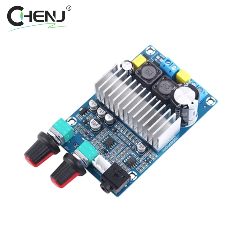 DIY Speaker Home Theater TPA3116 Subwoofer Amplifier Board Audio 100W DC12-24V Support Bass Output 2.0 Chennel Amplificador