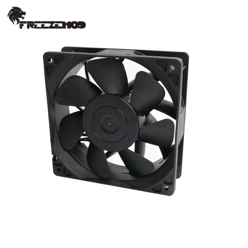 6000 RPM PWM 12CM fan double ball 12V voltage Violent heat dissipation with high air volume Fan 2.7A