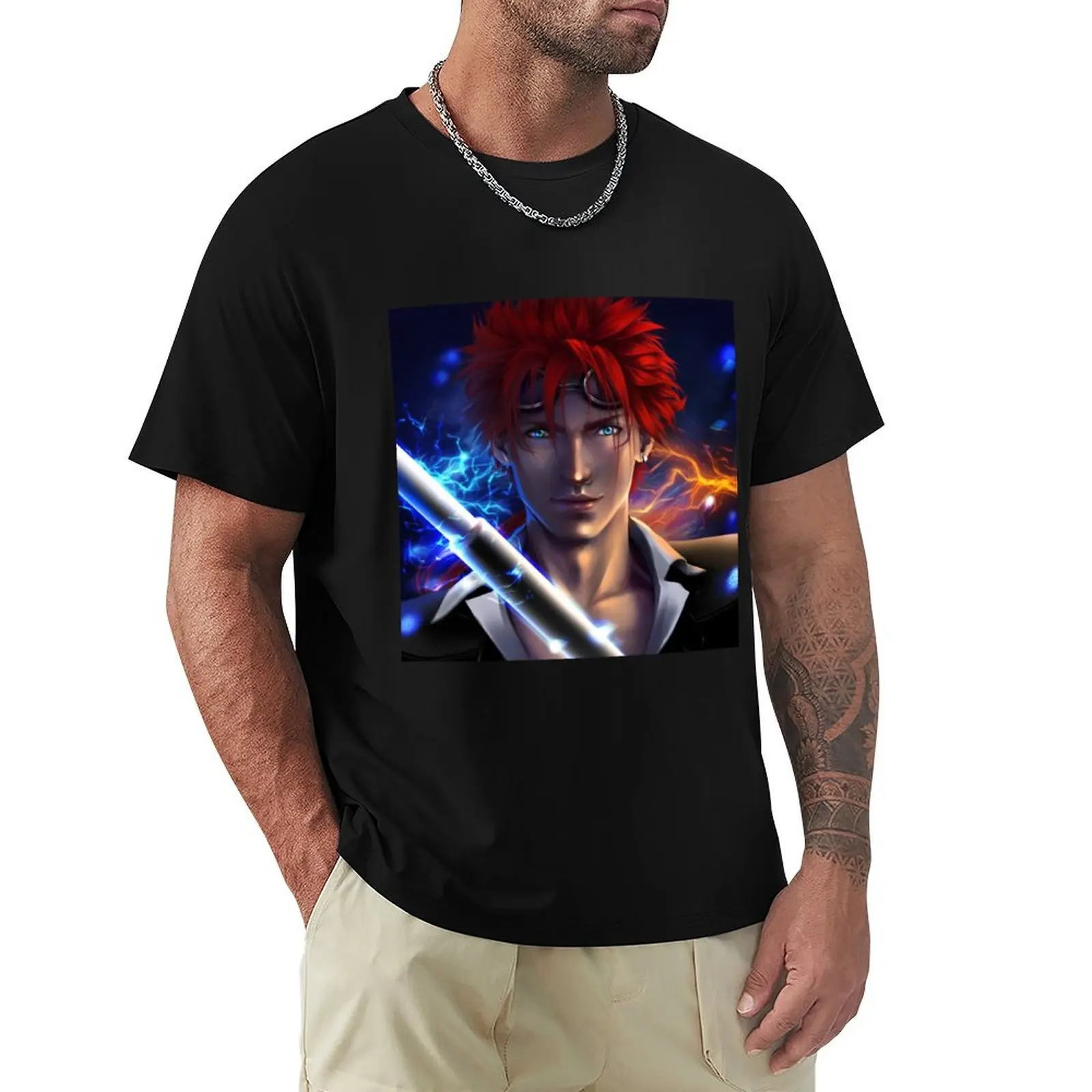 

Reno - FF7 T-Shirt plus sizes custom shirt t shirt men 100℅ cotton