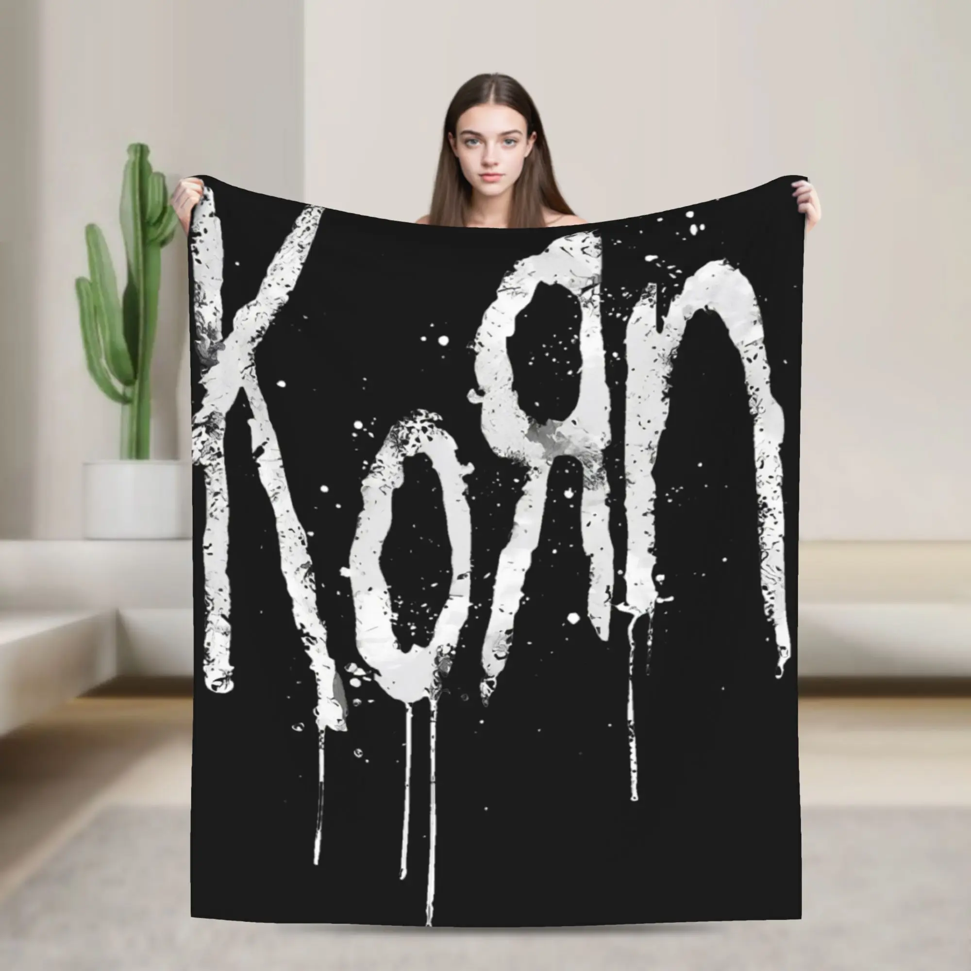 Still a Freaks Korns Blanket Fleece Air Conditioning Nu Metal Band Neidermeyers Multifunction Throw Blanket Bed Couch Rug Piece