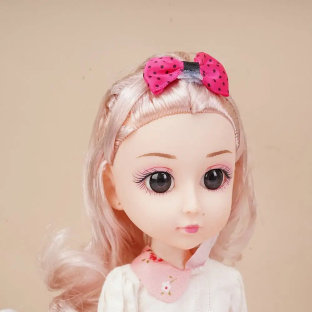 Attractive Eyes 30cm with Clothes with Wig Make Up Ball Jointed Princess Dress Up Long Hair Anime Princess Makeup Ball Joint