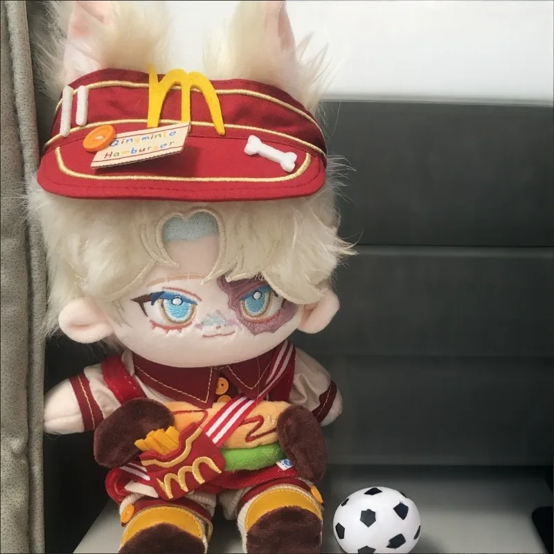 

Stuffed 20CM Game Identity V Norton Campbell Lush Dress Up Cotton Doll Toy for Kid Plushies Christmas Gift Cosplay Birthday Gift