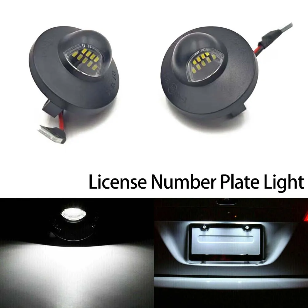 Reemplazo de lámpara de luz de matrícula LED para Ford F-150 F-250 F-350 Bronco Ranger Explorer Excursion Expedition