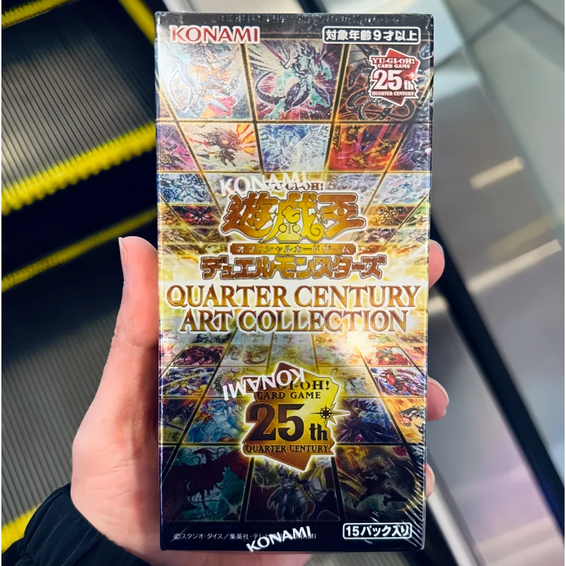 

In Stock Authentic YuGiOh QCAC 25th Anniversary Japanese Version quarter century art collection Supplement Pack Surprise Gifts
