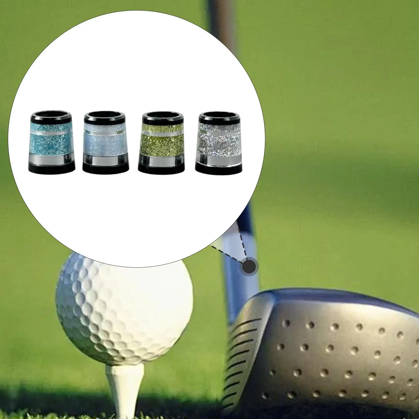 

4 штуки: Адаптеры-наконечники для клюшек для гольфа, ремонтные заглушки, аксессуары для финишной установки, ремонта и сборки в мастерской