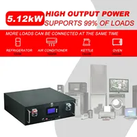 48V 100Ah 200Ah Lifepo4 Battery Pack 4S100A Built-in BMS Grade a Cells 6000 Cycle 32 Parallel 48V 70Ah Lithium Battery NO