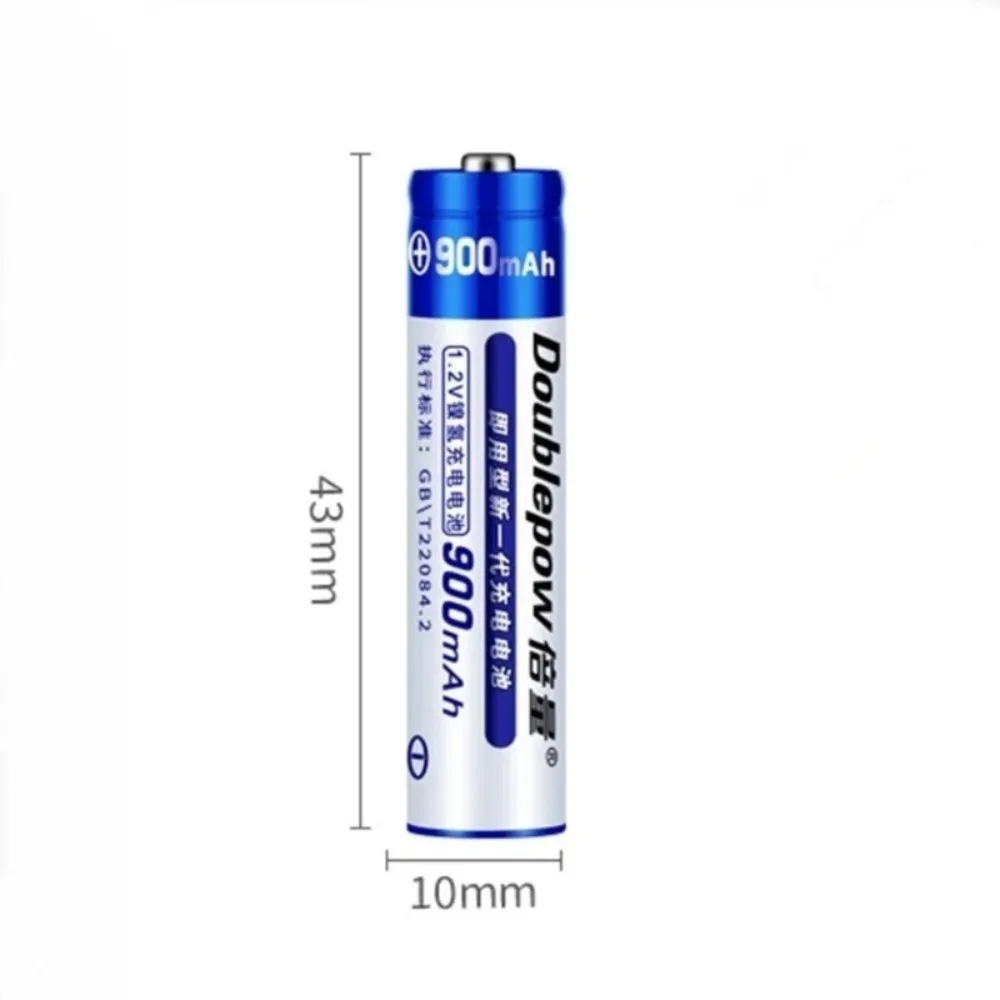 1.2V Rechargeable Battery 900mAh AAA NIMH Battery for Alarm Clock Calculator Remote Control Toys