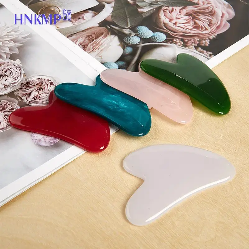 Beautiful Massage Beeswax Guasha Scraping Massage Scraper Face Massager Acupuncture Gua Sha Eye Face Board SPA Massage Tool