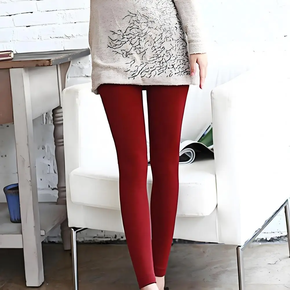 

Bottom Pants High Waist Butt Lifting Yoga Pants for Women Elastic Slim Fit Leggings with Thick Design Pantyhose for Comfort
