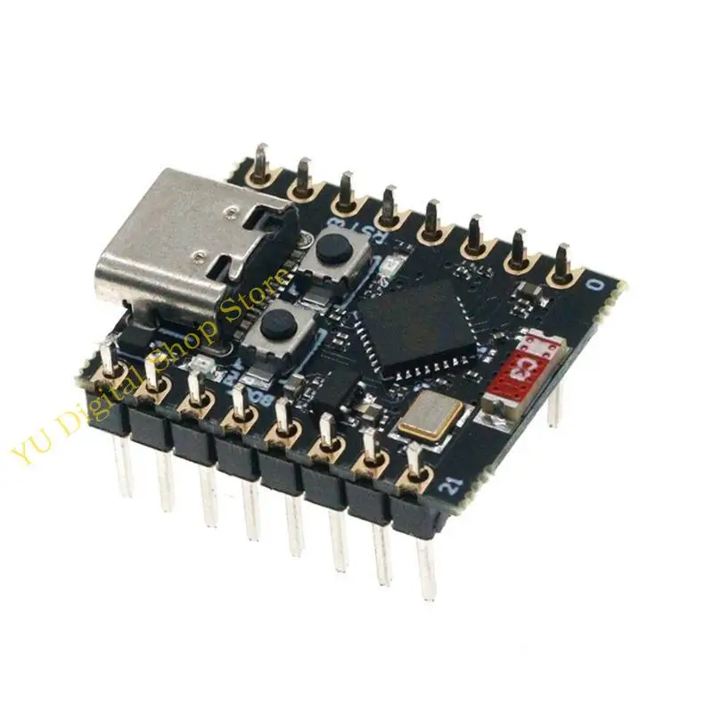 

96BA ESP32C3 Development Board ESP32 Supermini WiFi Bluetooth-Compatible 4MB 400KB Module Integrates for DIY Projects