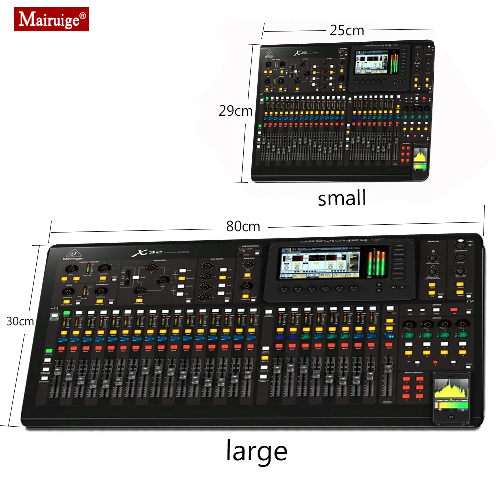 Audio Mixer Mouse Pad XXL Mixing Console Game Mat for Computer Gaming Mouse Pad Gamer Laptop Mini Pc Keyboard Mat Office Carpet