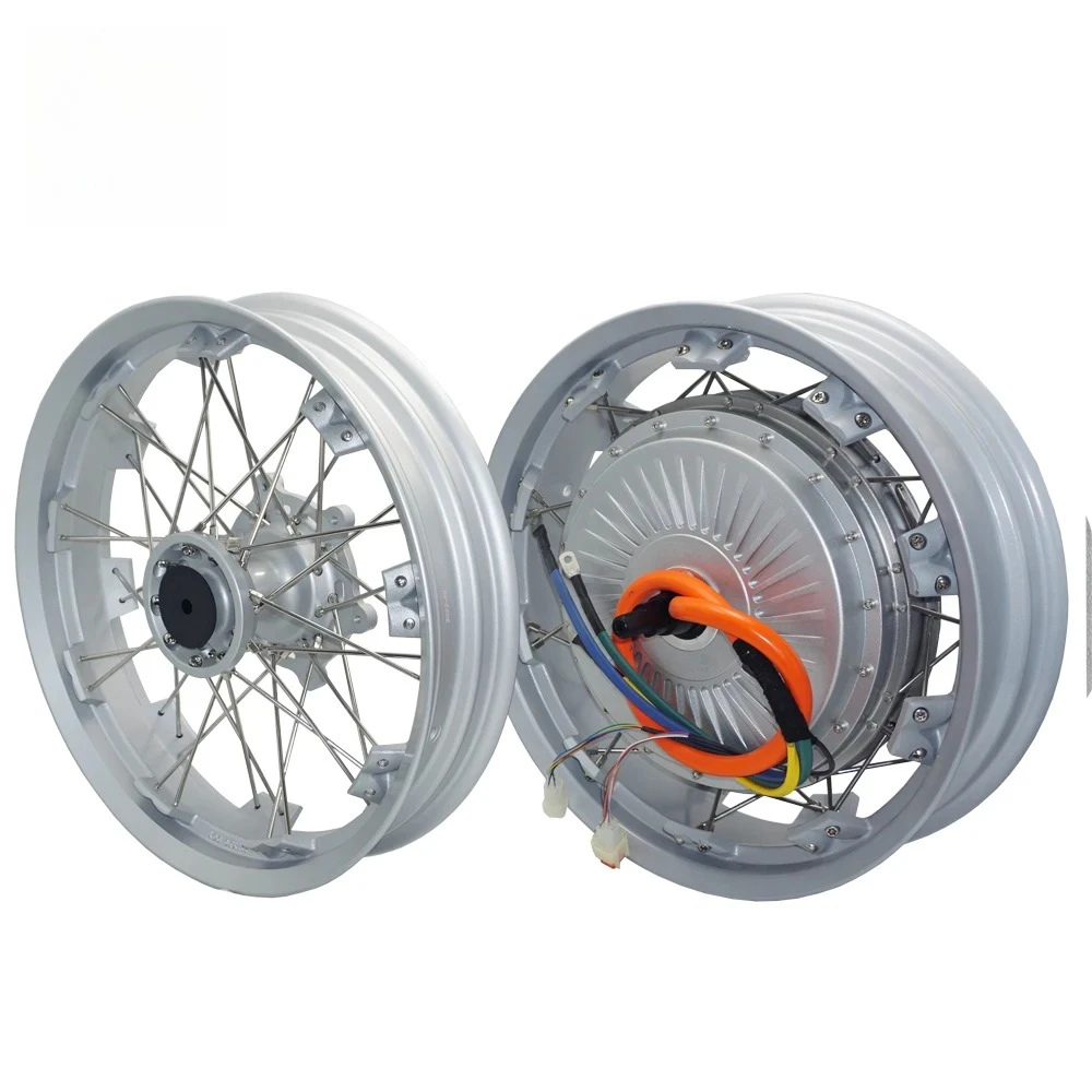 QS 모터 273 8000W V3 스포크 DC 허브 모터 72V 120km/h 전기 오토바이 엔진 변환 키트 새 제품