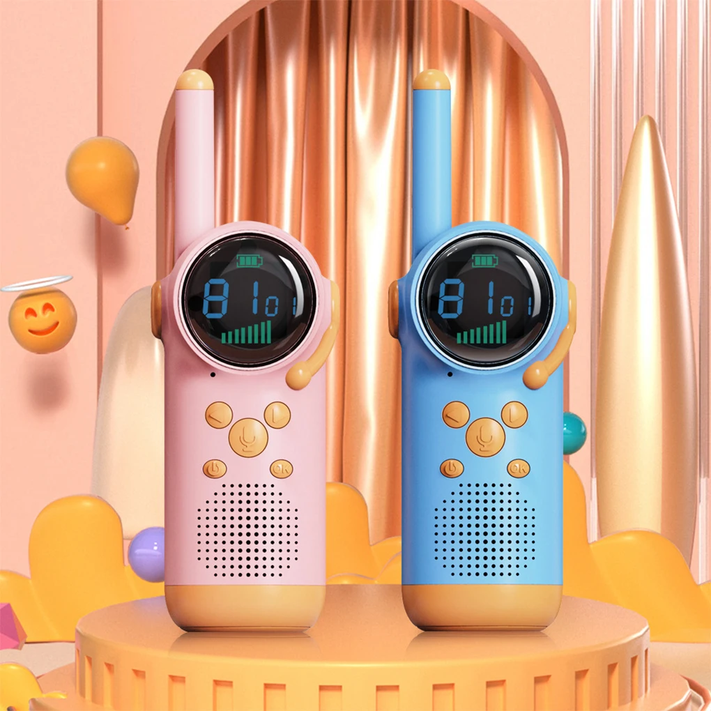 Walkie Talkie recargable para niños, juguetes de regalo para niños y niñas