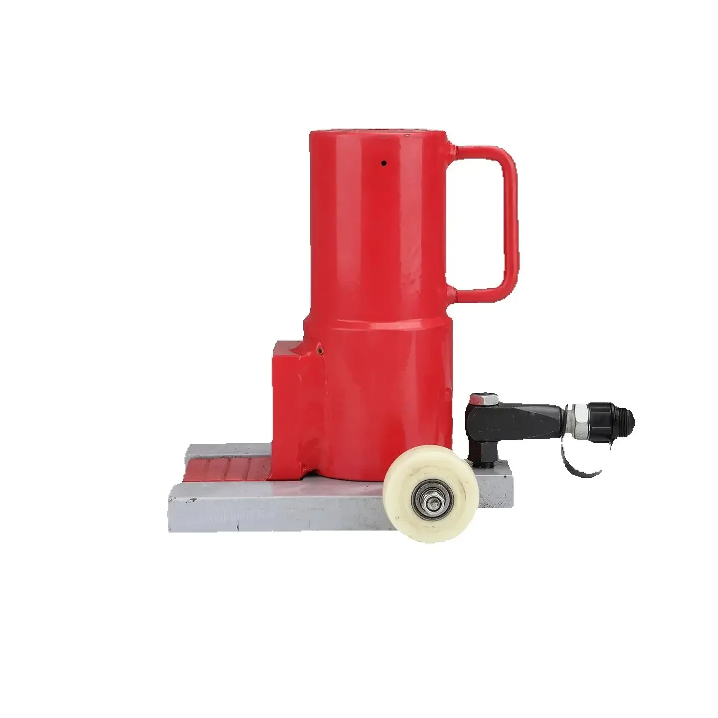 10 Ton Adjustable Split Hydraulic Claw Jack, Low Position Lifting Electric Hook Jack for Heavy-Duty Equipment Handling