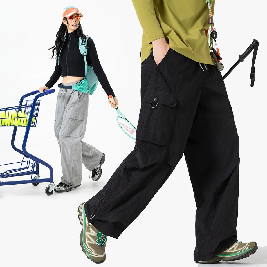 

Men Women Outdoor Mountaineering 3 Proof Quick-dry Techwear Hiking Sports Cargo Pants Unisex Functional Overalls Trousers