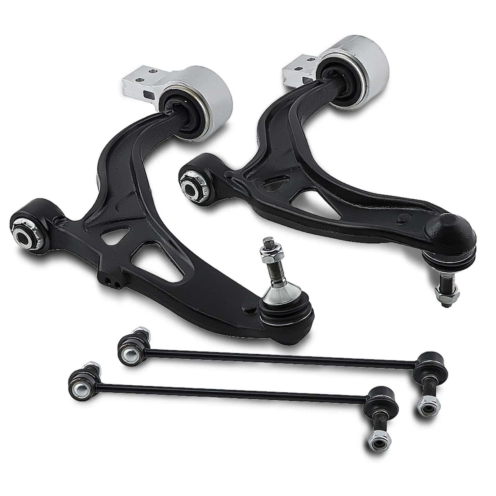 4x Front Lower Control Arms For  Ford Explorer 13-19 Police Interceptor  2011-2019