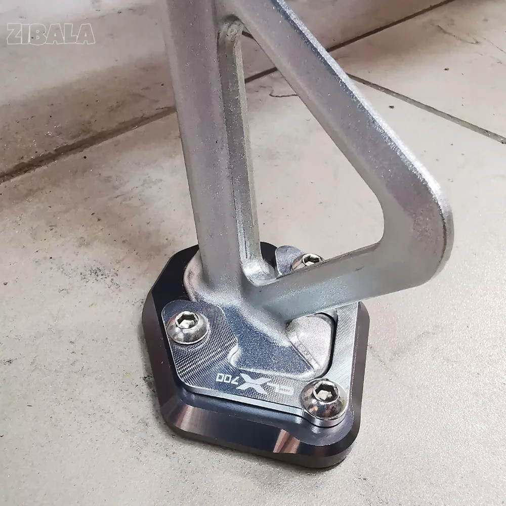 FOR CFMOTO 800MT N39° 800MT 2021-2023 Motorcycle CNC Kickstand Foot Side Stand Extension Pad Support Plate Pedal Footrest 800 MT