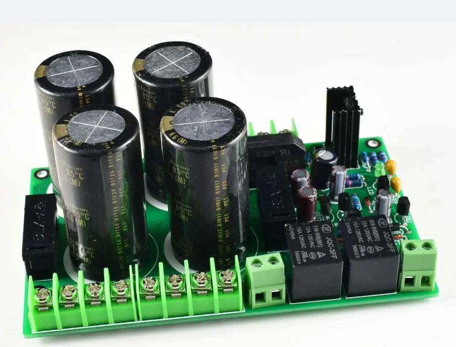 Rectification and filtering power board kit with status indicator LED Power amplifier  POWER supply