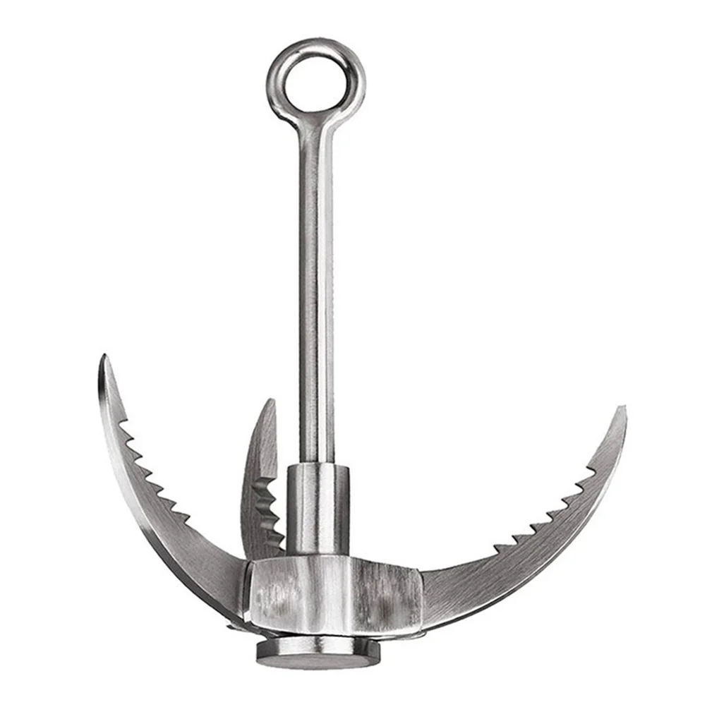 

Fold Rock Climbing Hook Flying Tiger Claw Tool Folding Survival Grappling Stainless Steel Outdoor