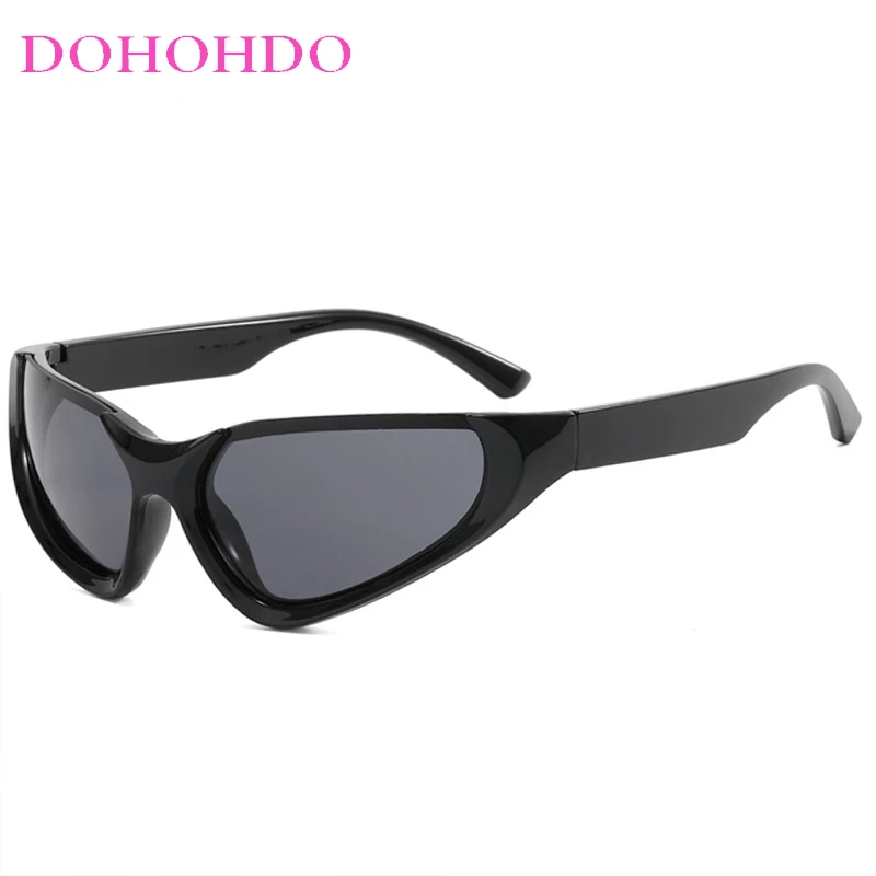 トレンディなキャットアイサングラス女性の高級ブランドデザイナー男性サングラスアウトドアスポーツハイキング Y2k レトロ眼鏡 UV400 レンズ Mujer