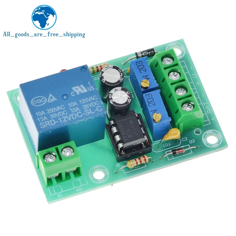 TZT High Quality XH-M601 Battery Charging Control Board 12V Intelligent Charger Power Control Panel Automatic Charging Power