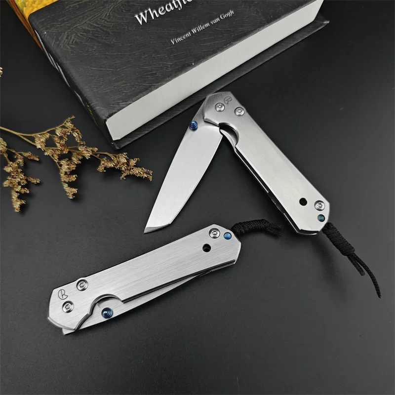 Chris Reeve CR 420 steel 440C Handle Outdoor Camping Survival Rescue Hunting Tactics multi-purpose EDC folding knife