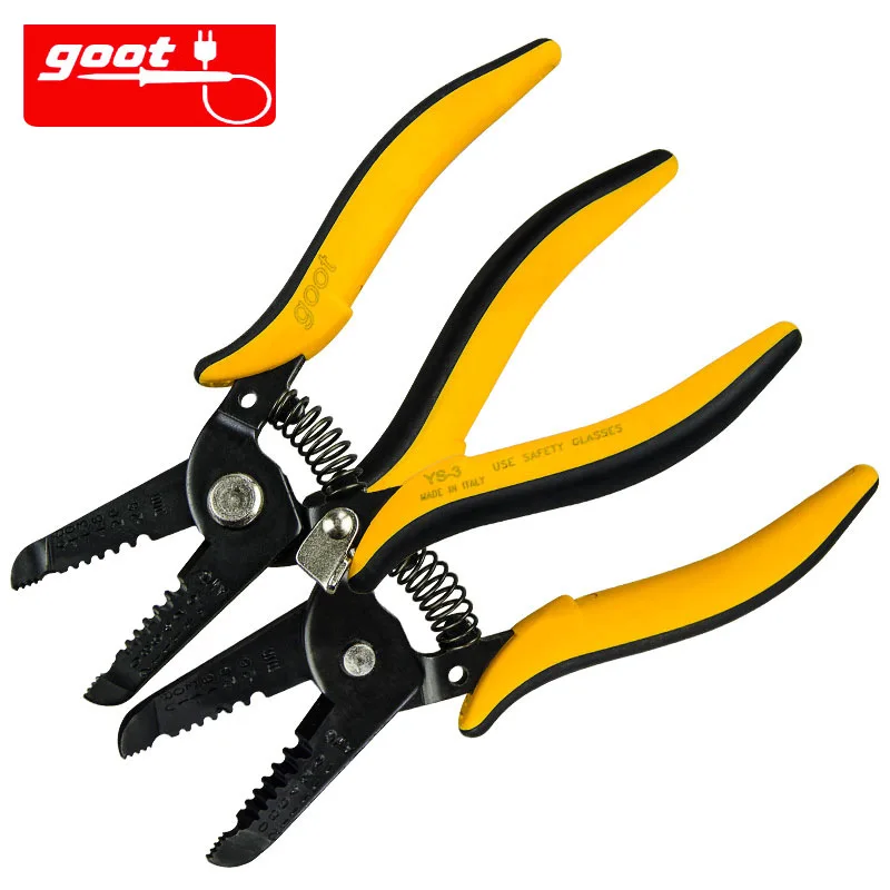 Японский инструмент для зачистки проводов GOOT, промышленный инструмент для электрика YS-2/3