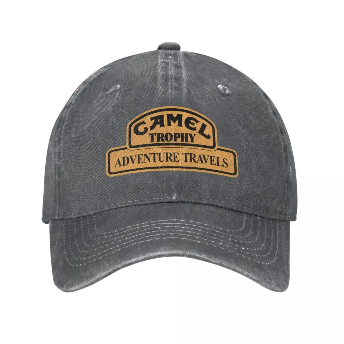 Retro Camel Trophy Racing Baseball Cap Men Women Distressed Denim Snapback Hat Outdoor Summer Unstructured Soft Caps Hat