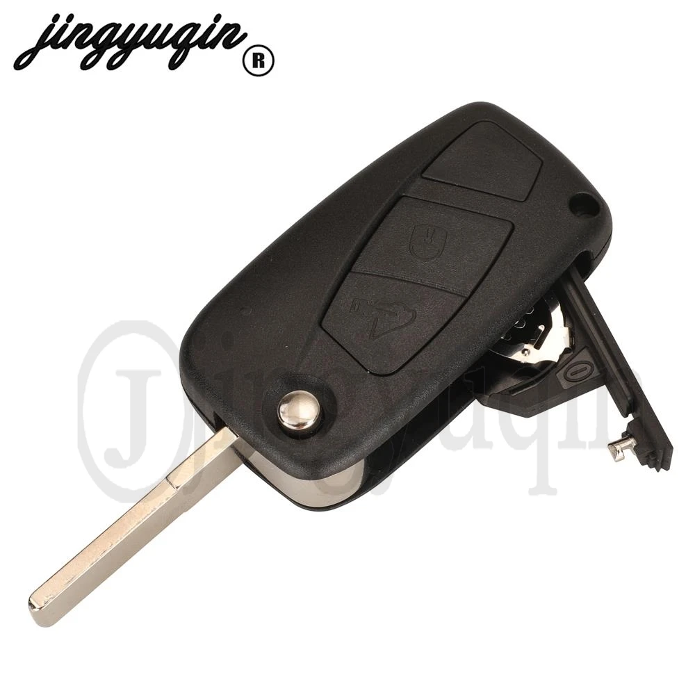 jingyuqin 433MHz Remote Key Megamos ID48 For FIAT Bravo Linea Stilo Punto Ducato Ypsilon Daily PEUGEOT BOXER Citroen Jumper 2/3B