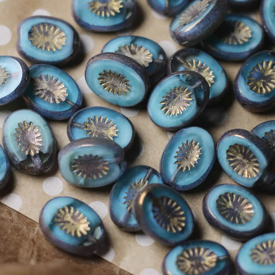 10pcs 14*10mm (Multiple Colors) Loose Spacer Beads for Jewelry Making DIY Handmade Bracelets Earrings