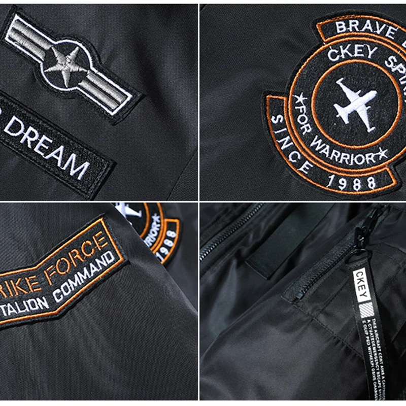 Large Size 7XL Winter Military tactical Male Army MA-1 Flight Bomber Jacket Baseball Varsity College Pilot Air Force Coat Men