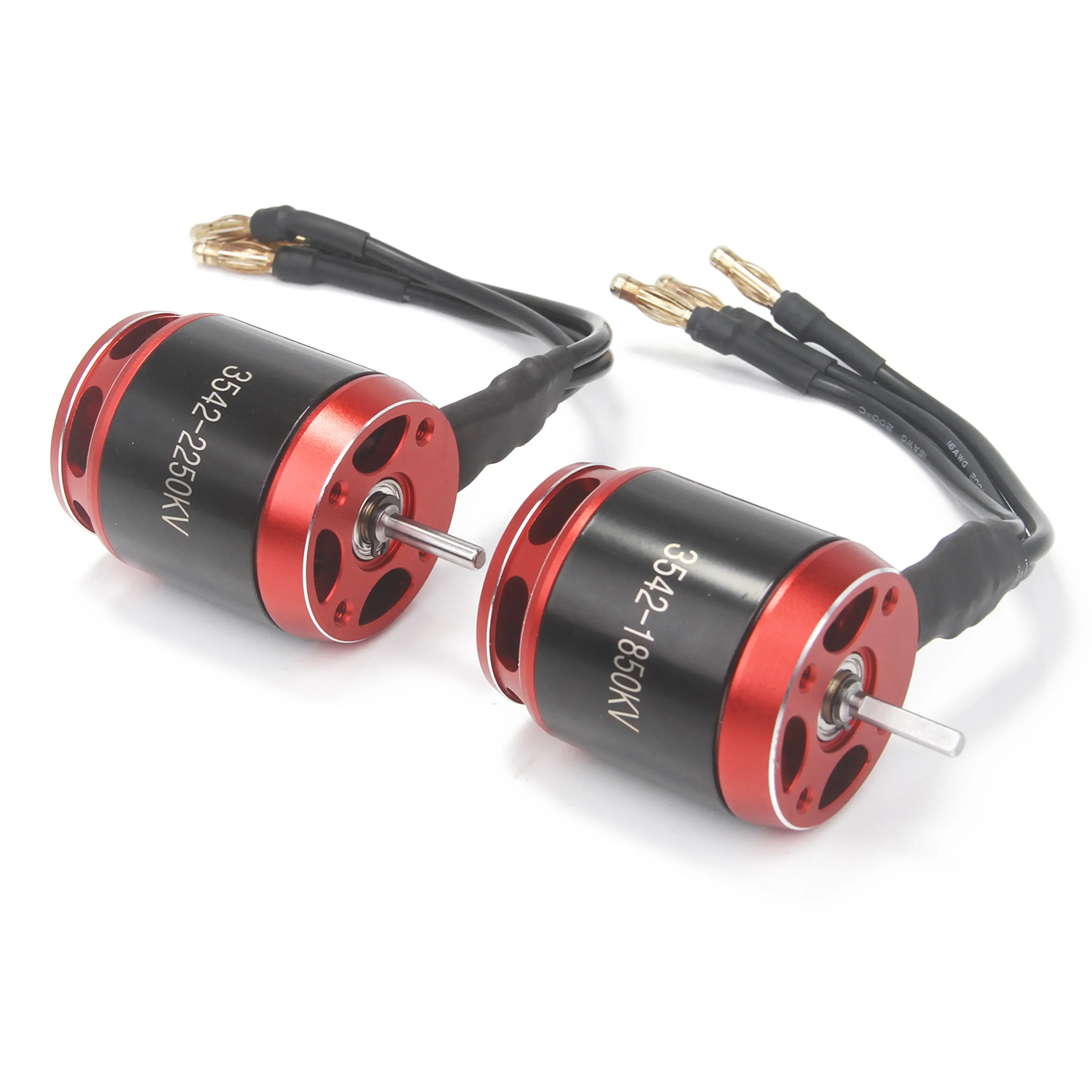 NEEBRC AM32 80A Brushless ESC 3542 1850/2250KV Motor USB/Type C Link for 1/8 RC Crawler Car AXIAL SCX10 90046 TRAXXAS TRX4 RC4WD