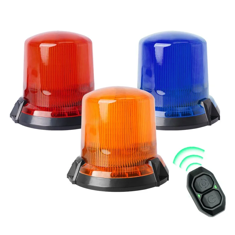 Per auto camion LED faro stroboscopico di emergenza lampada di segnalazione flash rotante per accessori di sicurezza per veicoli di ingegneria