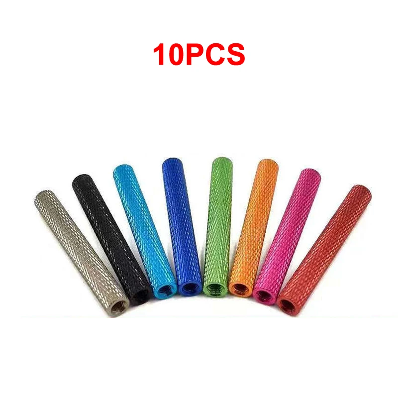 10PCS D5xM3x10/15/20/22/23/25/25mm Aluminum Stud Spacer Anti-Slide Fixing Column Pillar for Multi-Axis RC Drone Frame Accessory