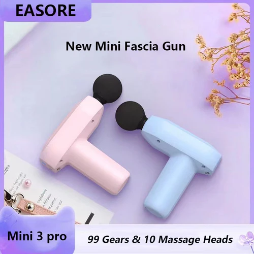 휴대용 홈 헬스장용 강력한 모터, 99 기어 딥 자극 미니 마사지 건, 업그레이드 Easore 3 Pro, 10 헤드, 2023 신제품 Best5 휴대용 홈 헬스장용 강력한 모터, 99 기어 딥 자극 미니 마사지 건, 업그레이드 Easore 3 Pro, 10 헤드, 2023 신제품 Best5