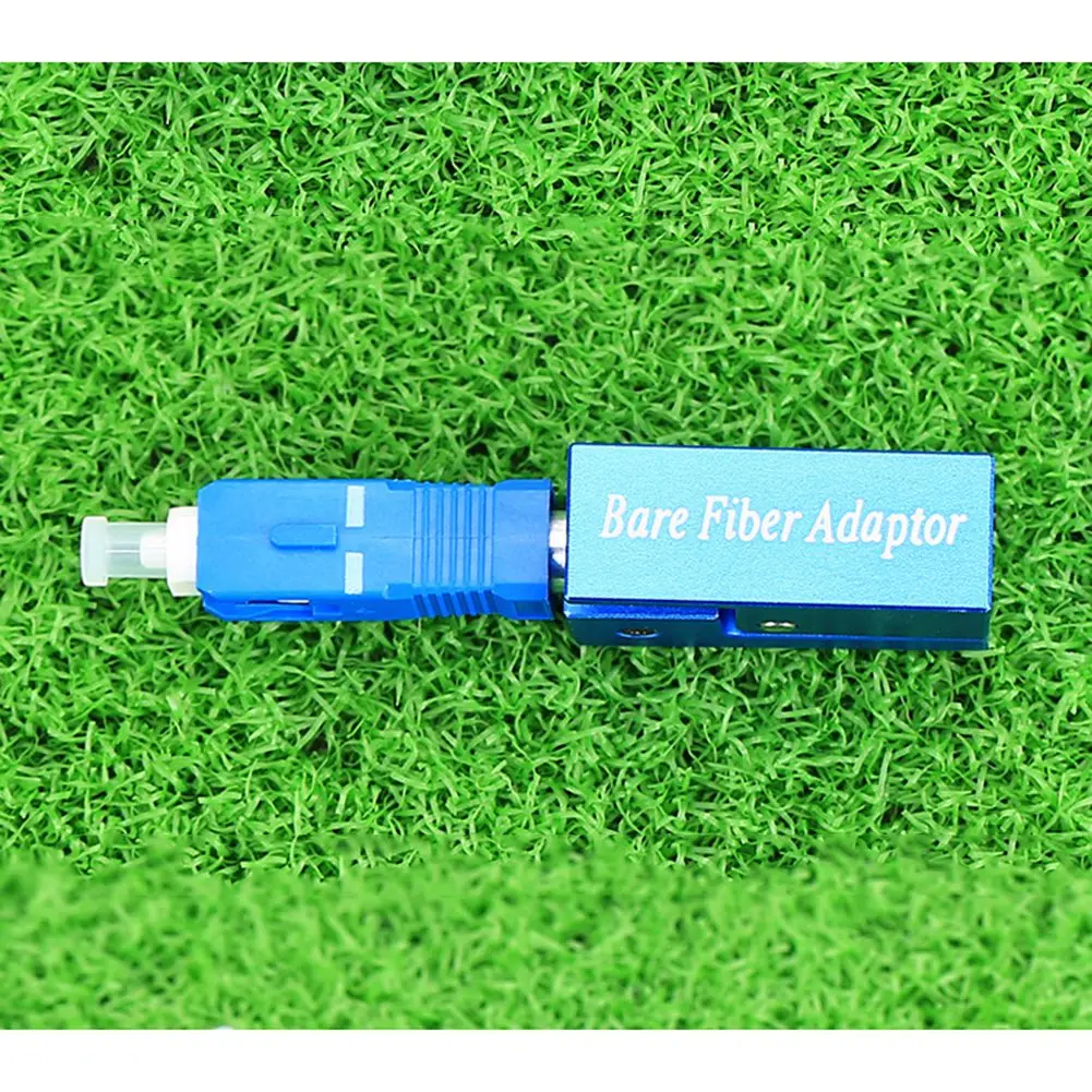 AS94-Fiber Optic Adapter Square Type Bare Fiber Adapter SC Square FTTH Optical Tools Bare Fiber Optic Adapter