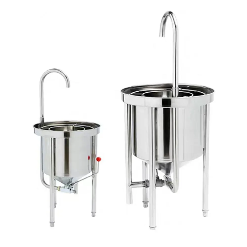 Fast Food Kitchen Machine 150kg Gas Rice Grain Storage Washer Soaking Braising Processing Equipments Cooker