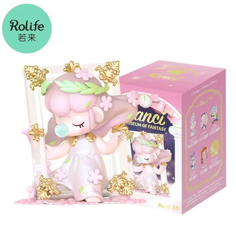 Robotime Rolife Nanci Museum Of Fantasy Blind Box Action Figures Doll Toys Surprise Box Lady Toys for Friends