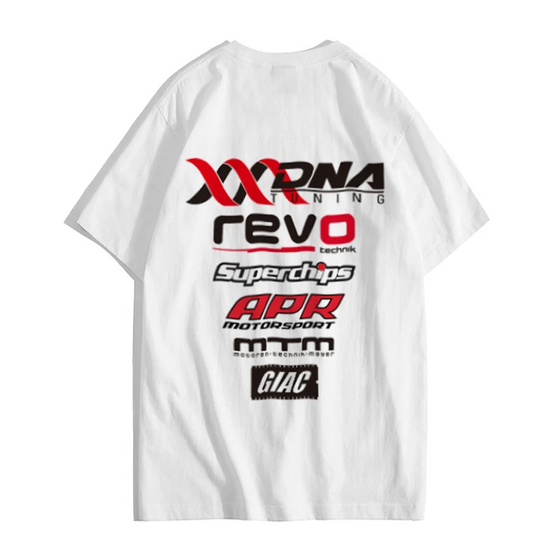 

Car Modification ECU Tuning T-shirt DNA APR MTM REVO Turbo Turbo Upgrade Short Sleeve