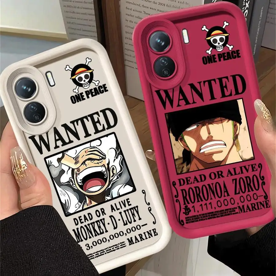 Anime One Piec Monkey D Case for Xiaomi Redmi Note 11 10 13 Pro Plus 9S 12 12S 9 12C 10C 11 Lite Poco X3 NFC Funda Phone Cover