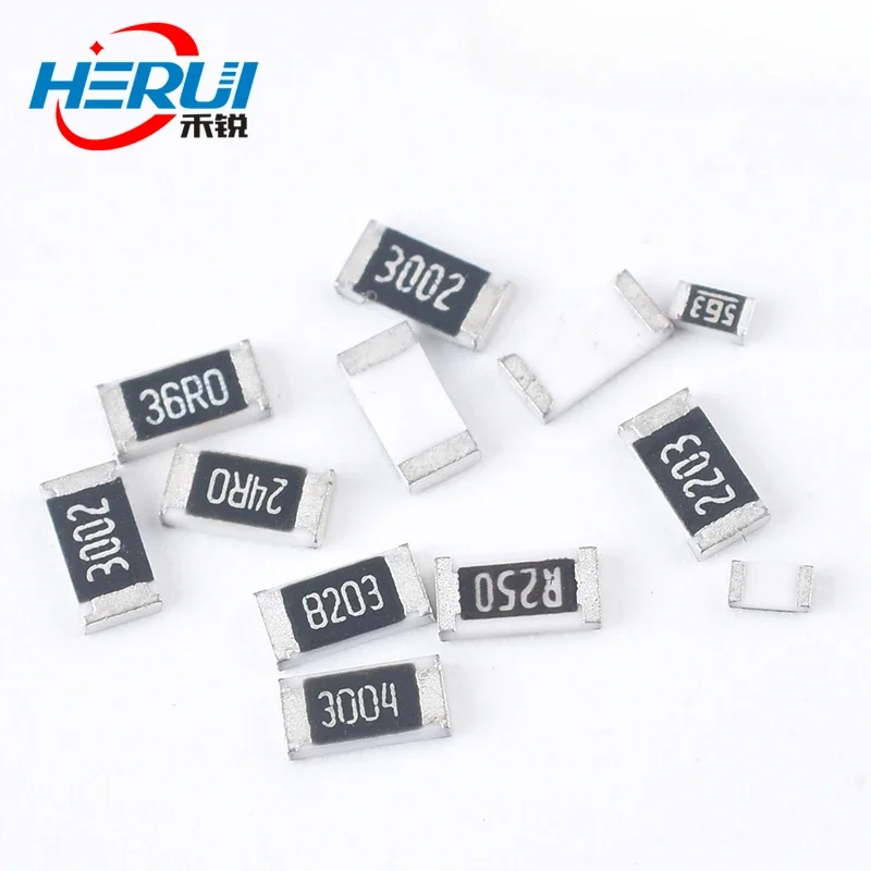 1206 SMD resistor element 1%1k2k4.7k10k47k100k 0/1/10/100/120 ohms