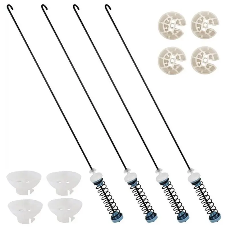 

【ESSENTIALS】Комплект подвесных стержней для стиральных машин, совместимый с Whirlpool, Maytag, Kenmore и другими моделями, W10780044 W1055289