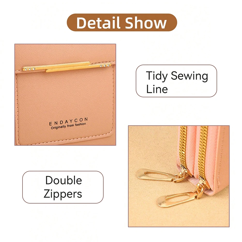 مجنون حقيبة الأزياء شاشة تعمل باللمس قفل الهاتف الخليوي حقيبة المرأة حامل بطاقة الهاتف المحمول حقيبة الكتف Crossbody #5