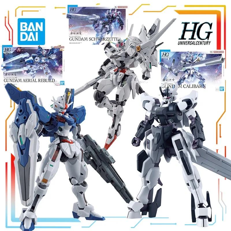 

Authentic Bandai Original Mercury Witch HG Series Alien Spirit Gundam Action Figure Assembly Model Toys Model Gifts for Boys