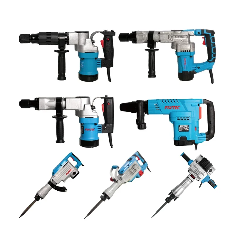 1100W/1300W/1500W/1700W/1800W/2100W SDS Max Demolition Hammer Breaker Power Hammer Drills