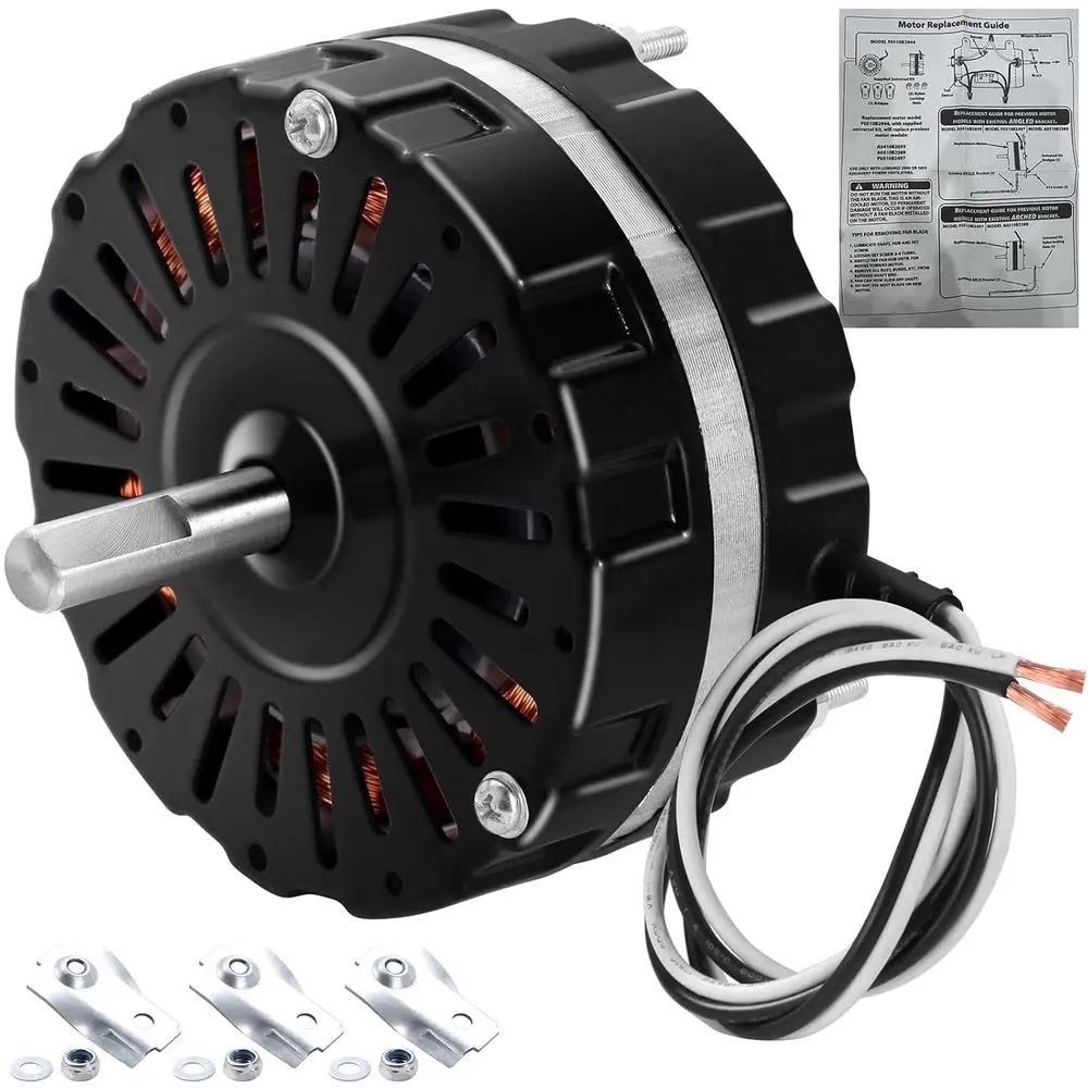 

Power Vent 0510B2497 Black Attic an Replacement Kit – Includes 0510B2944 an Unit, Bridges, and Nylon Locking Nuts – Compatible w