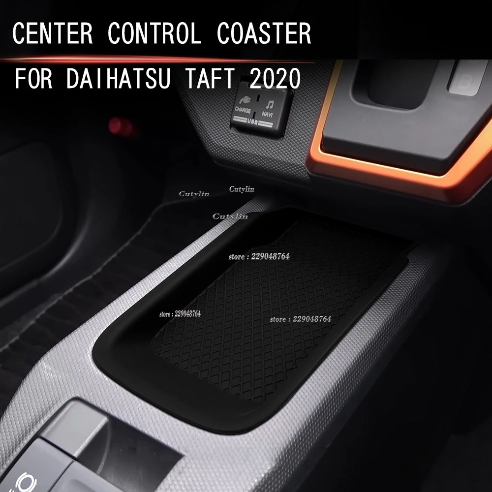 Für DAIHATSU TAFT 2024 2025 Innen Zubehör Silikon Getriebe Shift Panel Wasser Tasse Halter Lagerung Box Getriebe Shift Panel Abdeckung – Detail 13